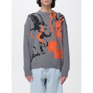 Msgm Sweater Men Grey
